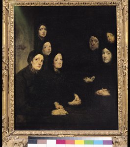 De Preek door Auguste Theodule Ribot
